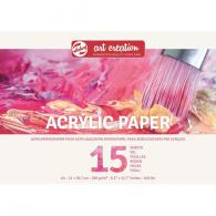 Talens Art Creation - TAC Acrylverf Papier A4 290gr 15 vel - #597491