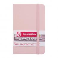 Talens Art Creation - TAC Schetsboek 9x14 cm 140gr 80 vel Roze - #596744