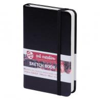 Talens Art Creation - TAC Schetsboek 9x14 cm 140gr 80 vel Zwart - #597750