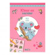 Wins Holland - Wins Kleur en Versier Blok A5 Wilde Dieren 32 vel - #595320