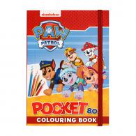 Wins Holland - Wins Kleurboek Paw Patrol Pocket Rood 14 x 10 cm - #599275