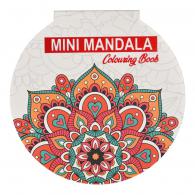 Wins Holland - Wins Mini Mandala Kleurboek Rond Rood 12 x 12 cm - #599193