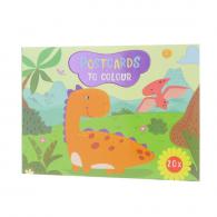 Wins Holland - Wins Postkaarten Dinosaurussen 16x12 cm 20 stuks - #598629